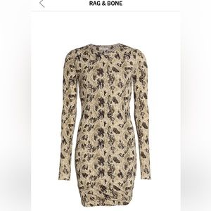 Rag n bone snakeskin dress